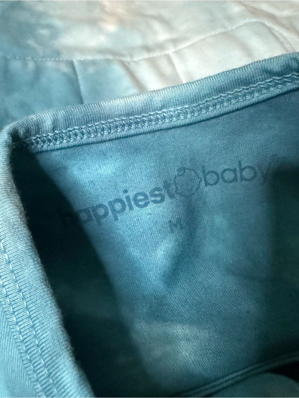 Blue Tie-Dye Kids One-Piece sleep Sack - Picture 4 of 4